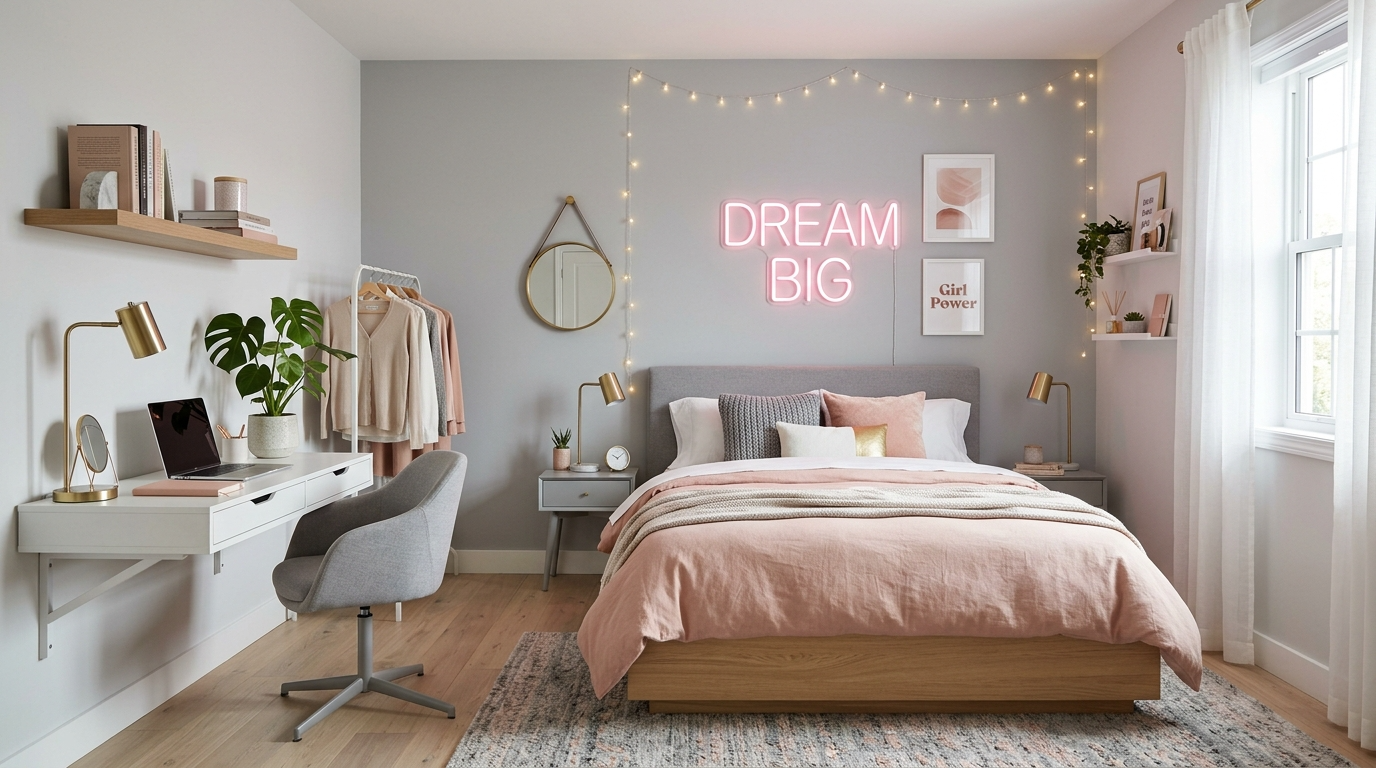 Choose a statement bed or headboard